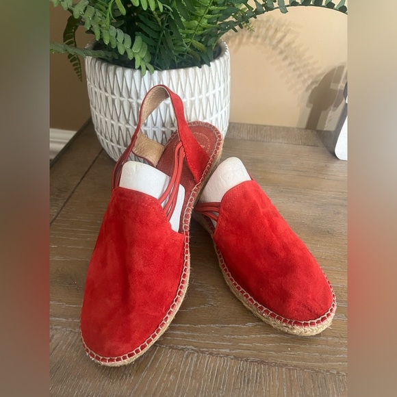 Toni Pons 'Nuria' Suede Wedge Sandal Size 6.5 Made in Spain 🇪🇸 - Picture 13 of 16